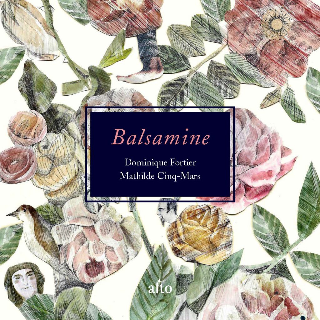 Balsamine | Dominique Fortier | Éditions Alto couverture balsamine