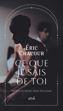 Ce que je sais de toi de Éric chacour, couverture de SMITH
