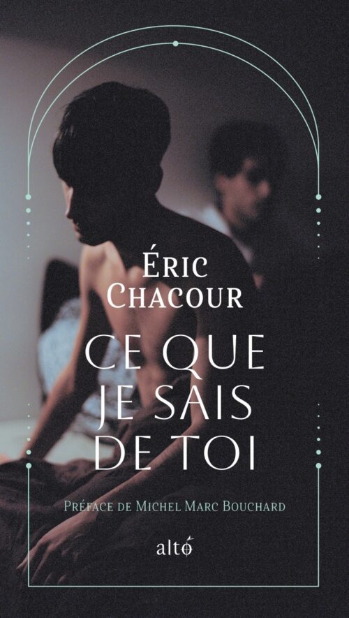 Ce que je sais de toi de Éric chacour, couverture de SMITH