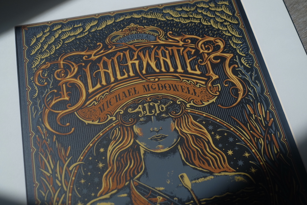 Affiche sérigraphiée de Blackwater