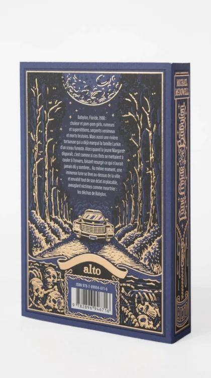 Couverture Lune froide sur Babylon de Michael McDowell. Alto