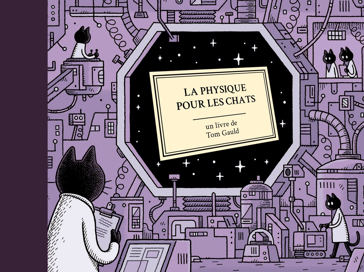 Couverture La physique pour les chats de Tom Gauld