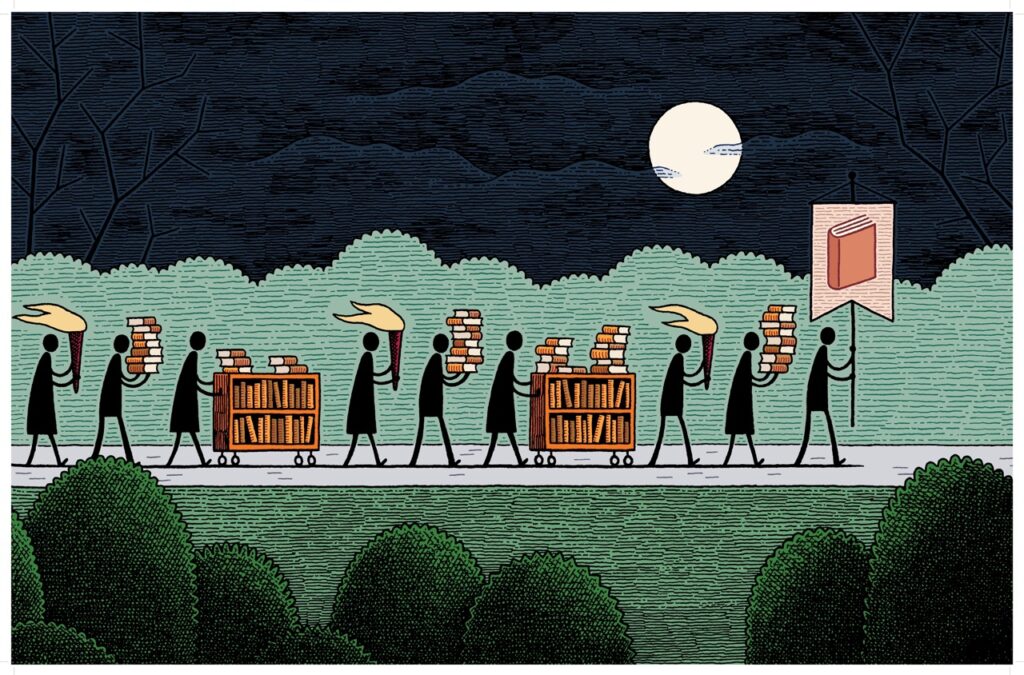 Procession de bibliothécaire 2e partie