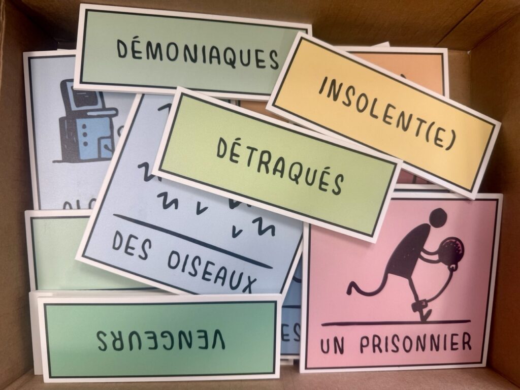 Pièces du générateur de roman à suspense