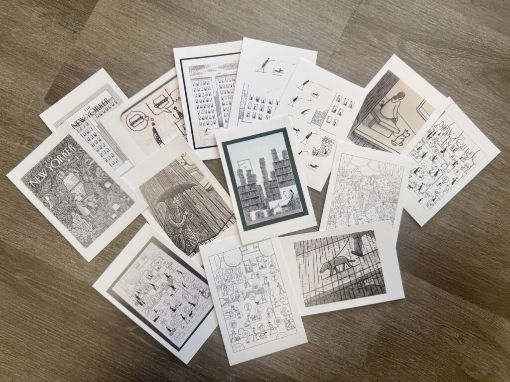 Esquisses de couvertures du New Yorker